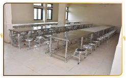 Bàn ghế inox công nghiệp
