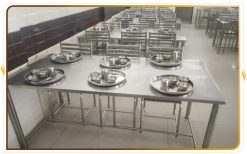 Bàn ghế inox công nghiệp Hà Minh Tech