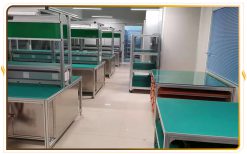 Bàn thao tác khung nhôm định hình