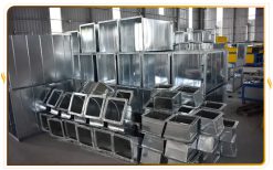 Gia công chất gấp ống thông gió