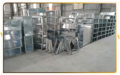 Gia công chất gấp ống thông gió