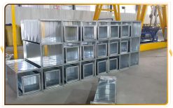 Gia công chất gấp ống thông gió