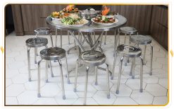 Ứng dụng Ghế ăn công nghiệp