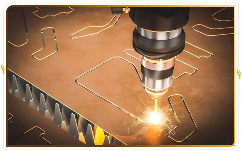 Gia công cắt laser đồng