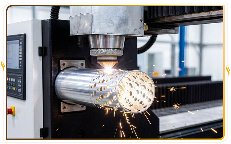 Gia công cắt laser ống