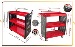 Thống số kỹ thuật xe đẩy dụng cụ