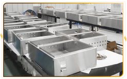 Hoàn thiện vỏ tủ điện inox
