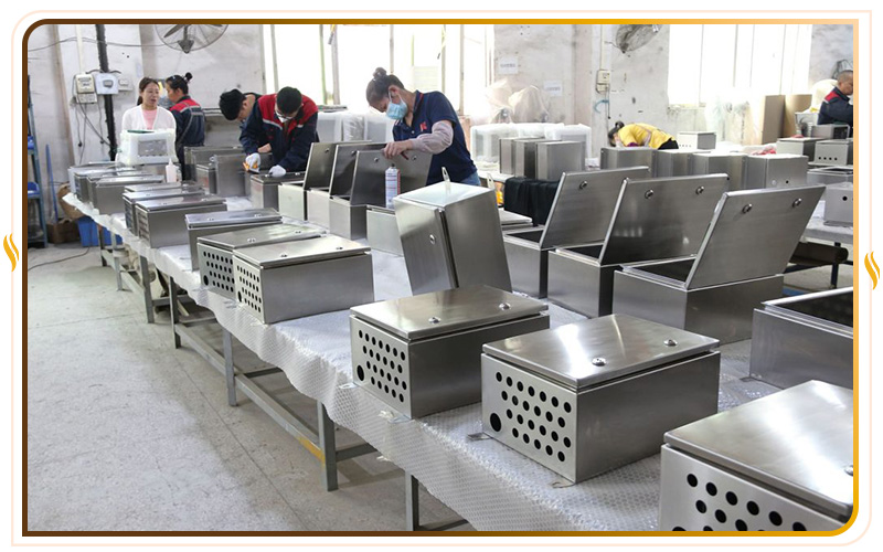 Gia công Vỏ tủ điện inox