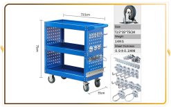 Cấu tạo xe đẩy dụng cụ