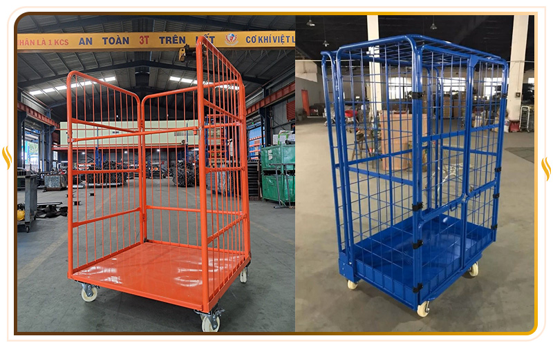 Xe đẩy kho hàng Hà Minh Tech