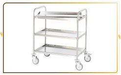 Xe đẩy khung inox