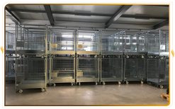 Xe đẩy khung inox