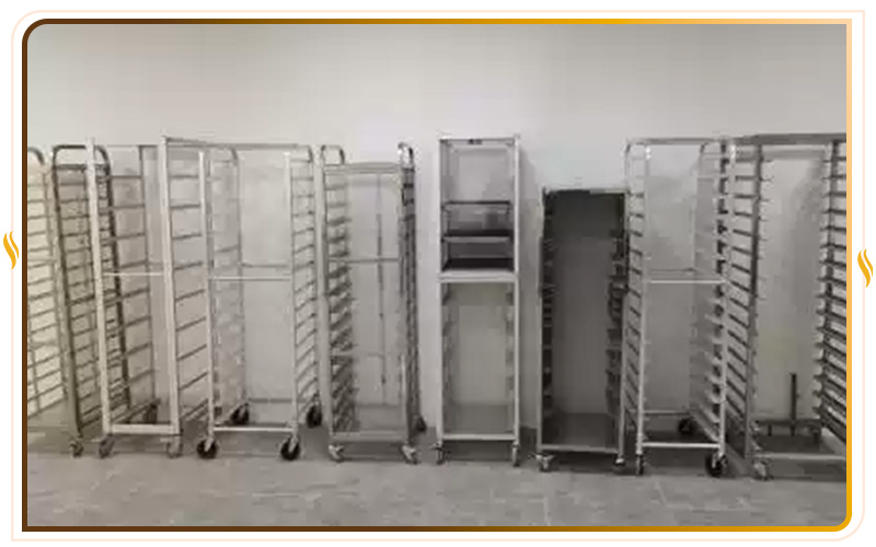 Phân loại Xe đẩy khung inox