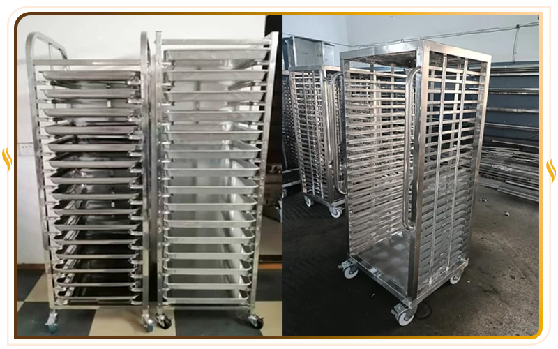 Ứng dụng Xe đẩy khung inox