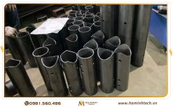 Gia công cắt ống thép tròn