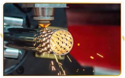 Gia công cắt laser ông inox