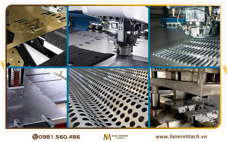 Gia công đột gập CNC