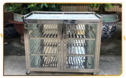 Tủ để đồ inox nhiều tầng