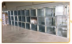 Gia công chấn gấp ống thông gió