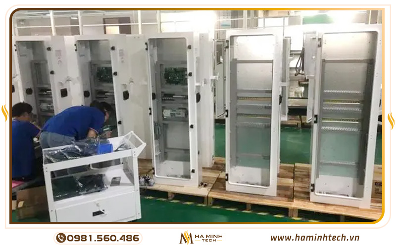 Gia công vỏ tủ điện tại Hà Minh Tech