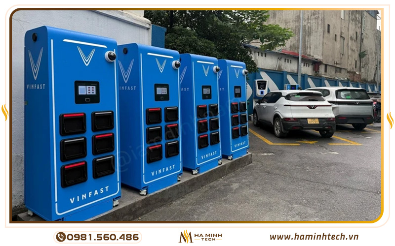 Vỏ tủ sạc xe vinfast