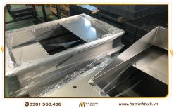 Gia công cắt laser vỏ máy phức tạp