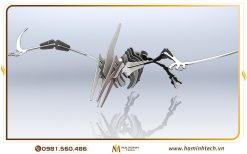 Gia công cắt laser mô hình nghệ thuật