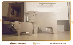 Gia công cắt laser mô hình nghệ thuật
