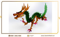 Bản vẽ 3D mô hình nghệ thuật